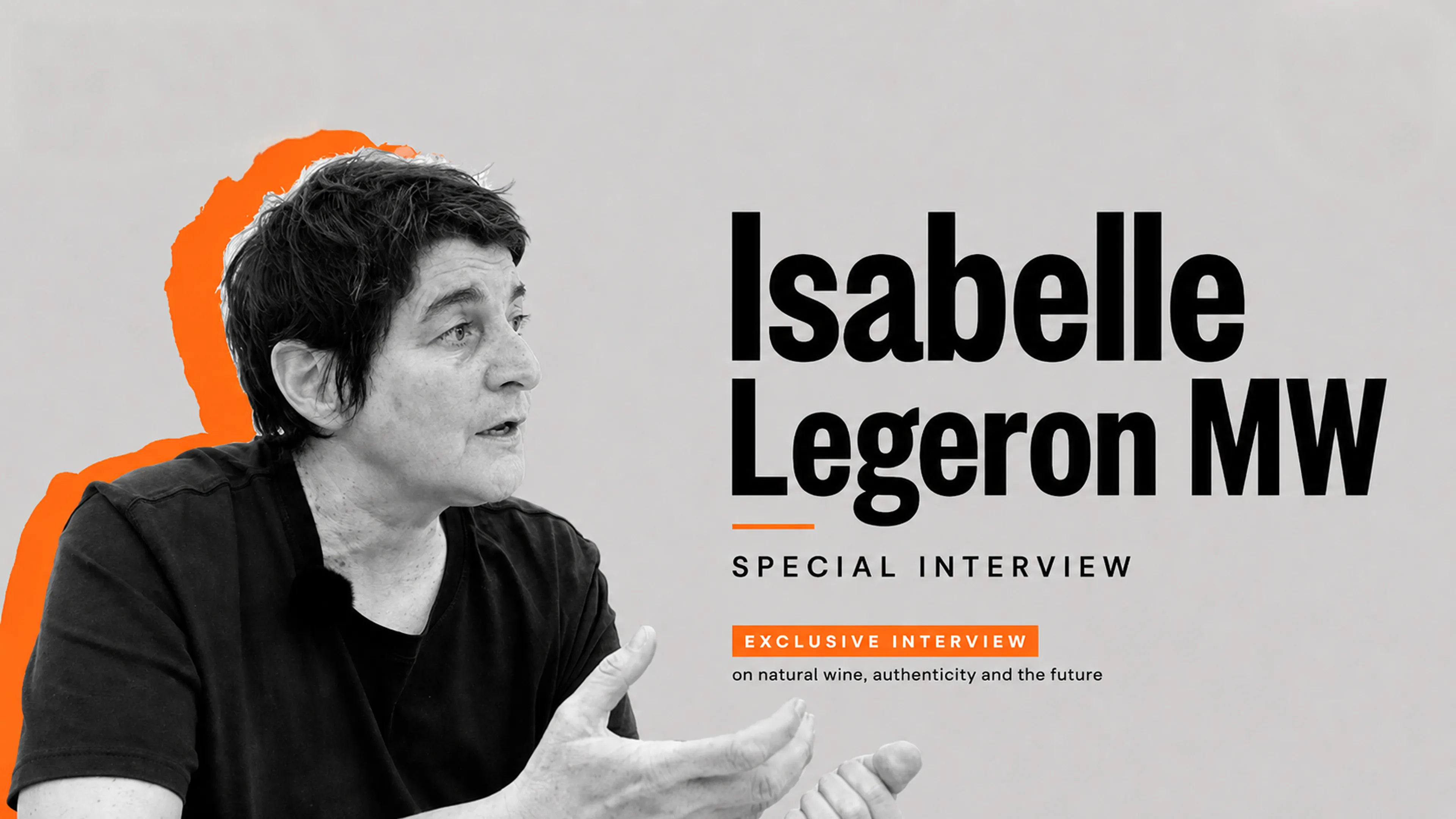 Isabelle Legeron MW インタビュー写真